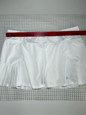 MPG Mondetta Groove White Pleated Hem Knit Skort Golf Pickleball Size XXL thumbnail 2