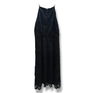 Chico's‎ Navy Blue Palm Leaf Lace Halter Midi Dress NWT Size 0.5 US 6 thumbnail 11