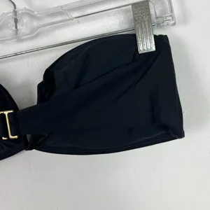 NWT Andie Swim The Scala Top Flat Strapless Black Size Medium M NEW thumbnail 8