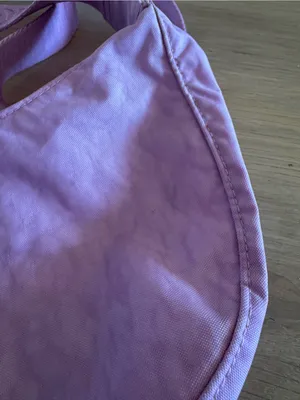 BAGGU small Nylon Crescent Bag Peony thumbnail 2