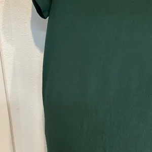 Madewell Forest Green V-Neck Short Sleeve dress thumbnail 6