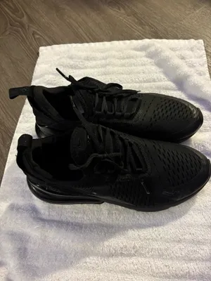Gothic Nike Air Max 270 Triple Black Sz.7 thumbnail 5