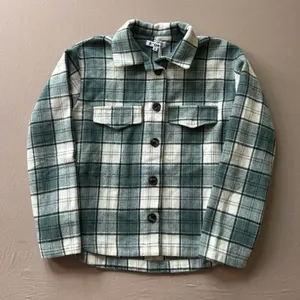 Story Granada Plaid Flannel Over Shirt Jacket thumbnail 1
