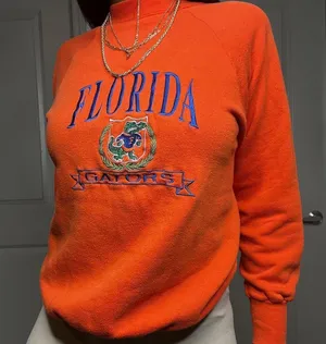 Medium Florida Gators Sweat Top Orange thumbnail 1