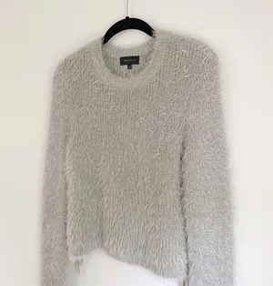 Majorelle / Revolve Marjorie Fuzzy Knit Sweater in Quartz thumbnail 11