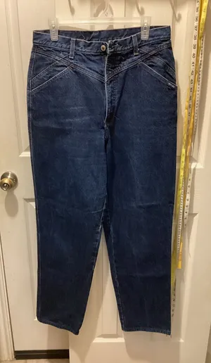 Rockies WOMENS 15/16 Dark Indigo boot cut Jeans thumbnail 1
