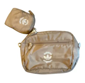 Adidas Originals Magic Beige Puffer Bag & Detachable Coin Pouch (NO STRAP) | 8”x6”x3” thumbnail 1