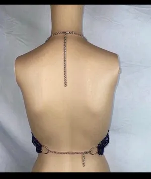 NEW Gem Bralette Purple thumbnail 3
