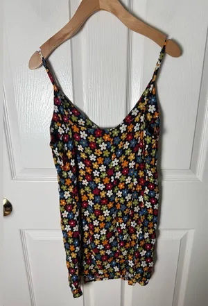 Reformation Marlowe Mini Dress in Danica thumbnail 4