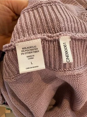 NWT Soho New York & Company Pink Metallic Cold Shoulder Tunic Sweater L thumbnail 9