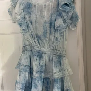 Loveshackfancy LSF Natasha blue tie dye dress thumbnail 4