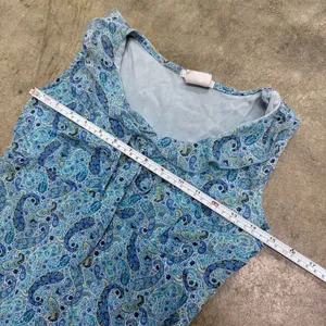 Vintage retro y2k paisley coquette floral mini ruffle dress thumbnail 3