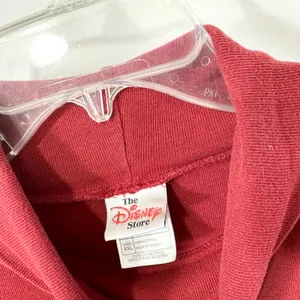 VTG Disney Store Winnie the Pooh‎ XXL Top Christmas Holiday Red Turtleneck 1665 thumbnail 6
