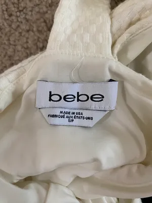 Bebe White Bodycon Dress - Homecoming / Formal Dress thumbnail 5