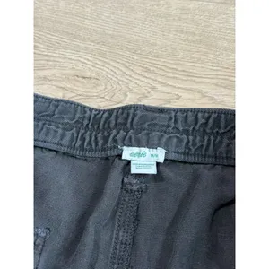 Aerie Women's Shorts Gray Solid Adventure Utility Frayed Hem linen blend size M thumbnail 3