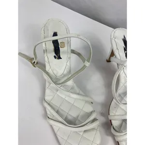 Bruno Magli Sanda Strappy Sandal in White Leather Size 39.5 / 9 thumbnail 5