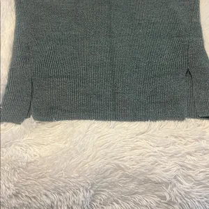 Lululemon Merino Wool-Blend Ribbed Crewneck Sweater Heathered Tidewater Teal Sz2 thumbnail 6