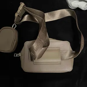 Steve Madden Taupe Crossbody Bag with Pouch thumbnail 3