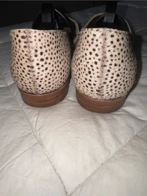 Madewell Black Vamp Spotted Cream Loafers thumbnail 3