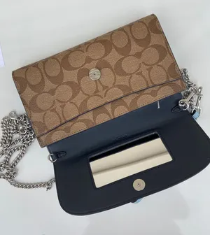 Coach Gemma Women's Clutch Crossbody Signature thumbnail 7