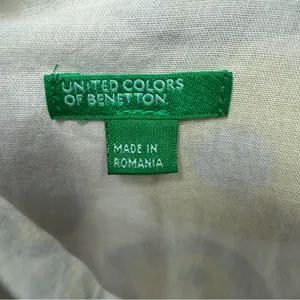 United colors of Benetton circle geometric shift dress cotton size large thumbnail 6