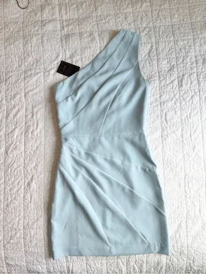 Michael Costello X Revolve  Ava Mini Dress Blue Small thumbnail 10