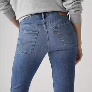 Levi’s 711 Skinny Jeans Size 27 Eternal Indigo Mid-Wash NWOT thumbnail 5
