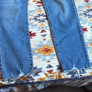 NWT Just Black Denim HR Vintage Straight Blue Jeans thumbnail 6