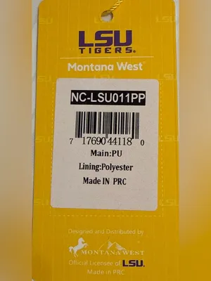 Montana West LSU Purple and Gold Wallet Wristlet Set NWT thumbnail 9