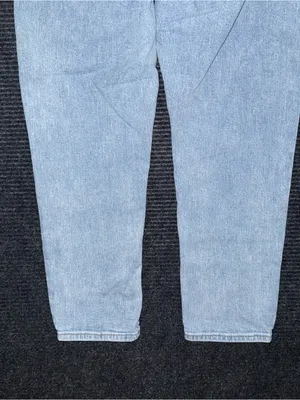 American Eagle Mom Jean Light Blue Wash Strigid Denim Women’s 2 X-SHORT thumbnail 6