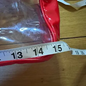 Vintage Betty Boop clear red duffle shoulder bag thumbnail 5