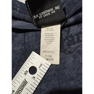 Harley Davidson Womens‎ Graphic T Shirt V Neck Short Sleeve Dark Gray XL thumbnail 5