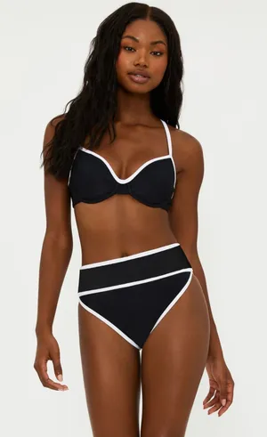 NEW Beach Riot Kori Top/ Carlotta Bikini Set Size Small thumbnail 1
