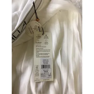 Calia Pleated Mesh Skort Womens XXL Pure White High Rise Tennis‎ Court WAX15225W thumbnail 4