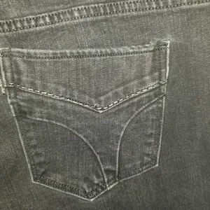 Levi's 505 Straight Leg Jeans Women's Size 12M Soft Black Stretch Denim Mid-rise thumbnail 12