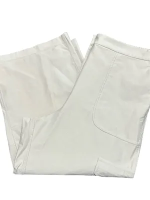 Lululemon Women’s Size 31 Natural Ivory Cream Utilitech Cargo Cropped Pants thumbnail 7
