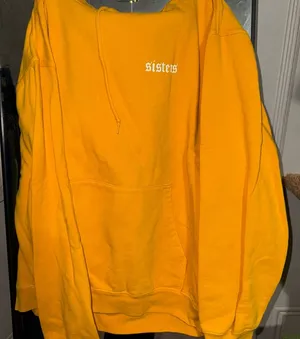 Sisters Yellow Hoodie Size XL thumbnail 1