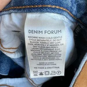 Aritzia Denim Forum The Joni Loose Short Denim Short Size 27 Blue Button Fly thumbnail 8