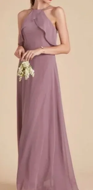 Birdy Grey Jules Mauve Matte Bridesmaids Dress thumbnail 1