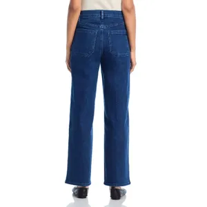 FRAME Le Slim‎ Palazzo Modernist Pocket Jeans in Loner Size 24 thumbnail 4