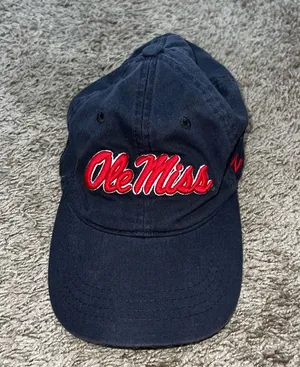 Ole Miss Baseball Cap Red thumbnail 1
