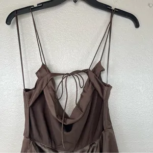 Meshki Kelsey Cowl neck Playsuit SZ L thumbnail 5