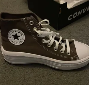 Converse High-Top Platform Sneakers Brown thumbnail 1