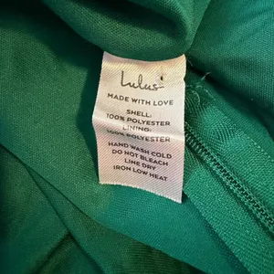 Lulus Floral Forever Print‎ Smocked Skater Dress in Green and Pink Size M thumbnail 13