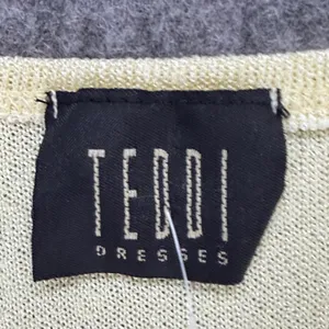 Vintage Teddi Cardigan Top Womens M Yellow Floral Embroidered Cottage Dainty thumbnail 11