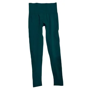 SET Active Green Seamless High Waisted Leggings Workout Yoga Pants approx XS thumbnail 3