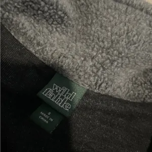 Wild Fable Charcoal Teddy Jacket thumbnail 2
