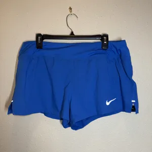 Nike DRI FIT Flex Women's Running Shorts Blue Size XL NWT BQ5927-403 Pocket thumbnail 3