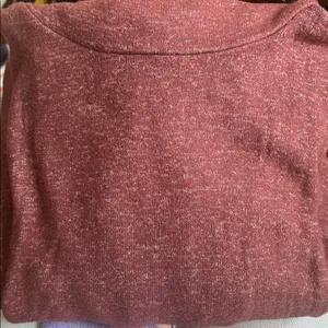 American Eagle Super Soft Maroon/ Burgundy Turtleneck Longsleeve Dress thumbnail 5
