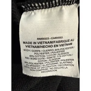 Nike Dri-FIT Women Black Crewneck Sweatshirt High-Low Hem RN56323‎ Small thumbnail 6